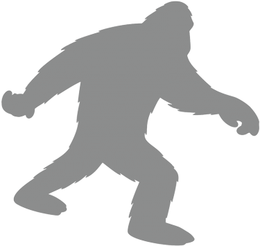 Jeti - Big Foot Png (384x375), Png Download