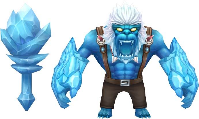 Yeti Monster Image/yeti Monster1 - Action Figure (800x600), Png Download