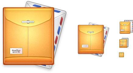 Useful Icons For Your Next Design - Mail A Manila Envelope (500x282), Png Download