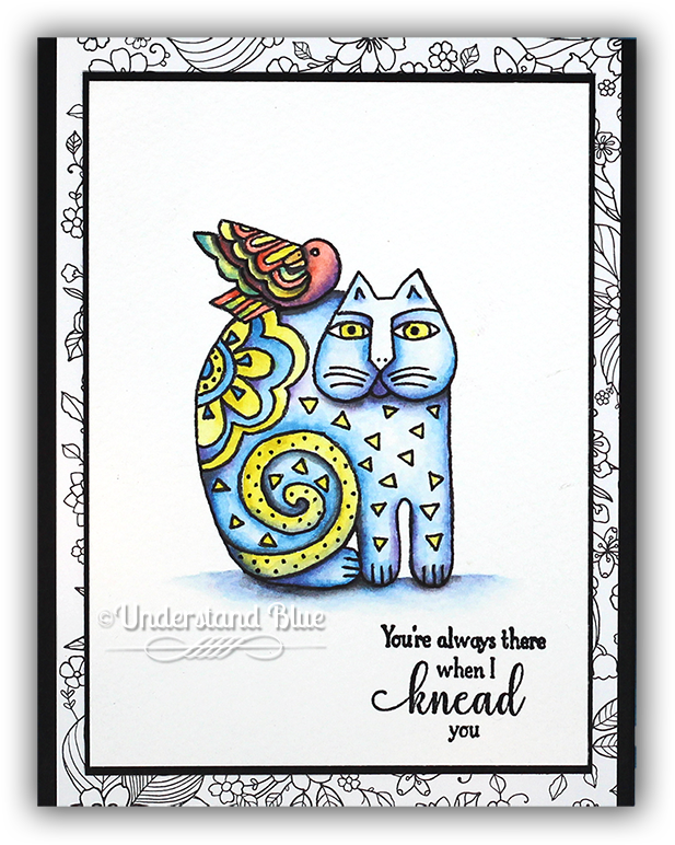 All That To Day I Have A Cat With A Bird Sitting On - Cartoon (650x783), Png Download