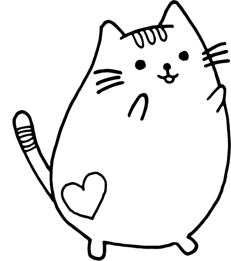 Disco Kitty (468x529), Png Download