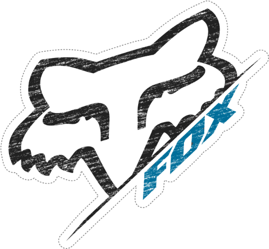 Download Fox Sticker Fox Racing Tattoos, Fox Racing Logo, Fox - Fox ...