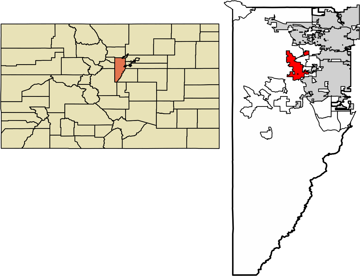 Download Jefferson County Colorado Incorporated And Unincorporated