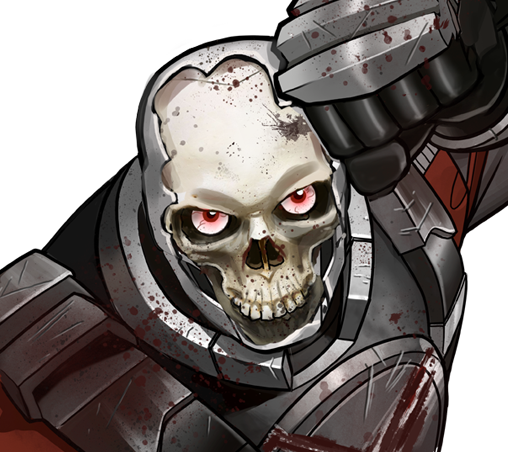 Zombie Crossbones - Marvel Crossbone Zombie (508x452), Png Download