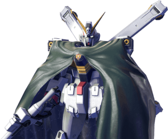 One Of The Gundam Type Units Still Kept By The Crossbone - Crossbone Gundam Gundam Versus (480x279), Png Download