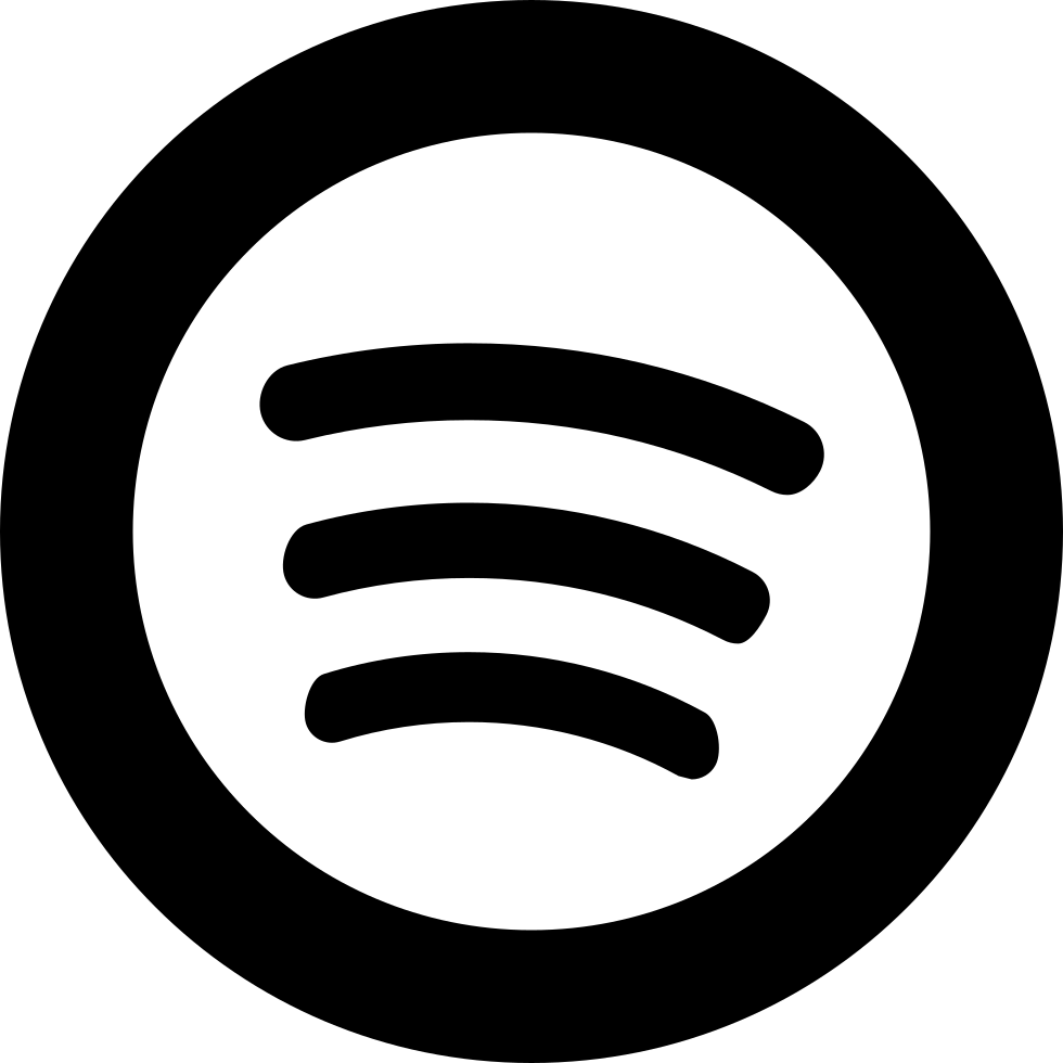 Download Png File - White Spotify Logo Transparent PNG Image with No  Background 