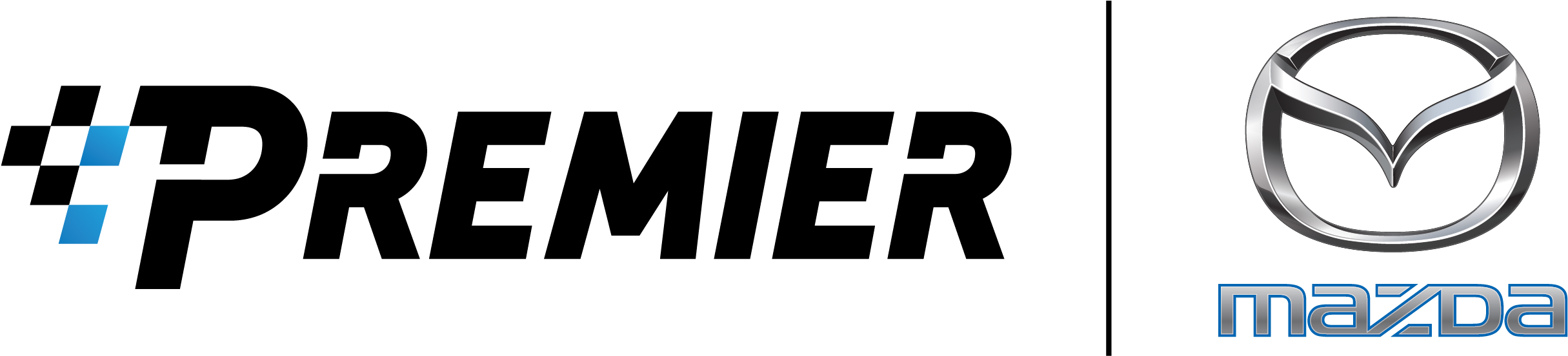 Locationsschedule Servicepremier Promisecontact Us - Logo Premier Mazda (2443x571), Png Download