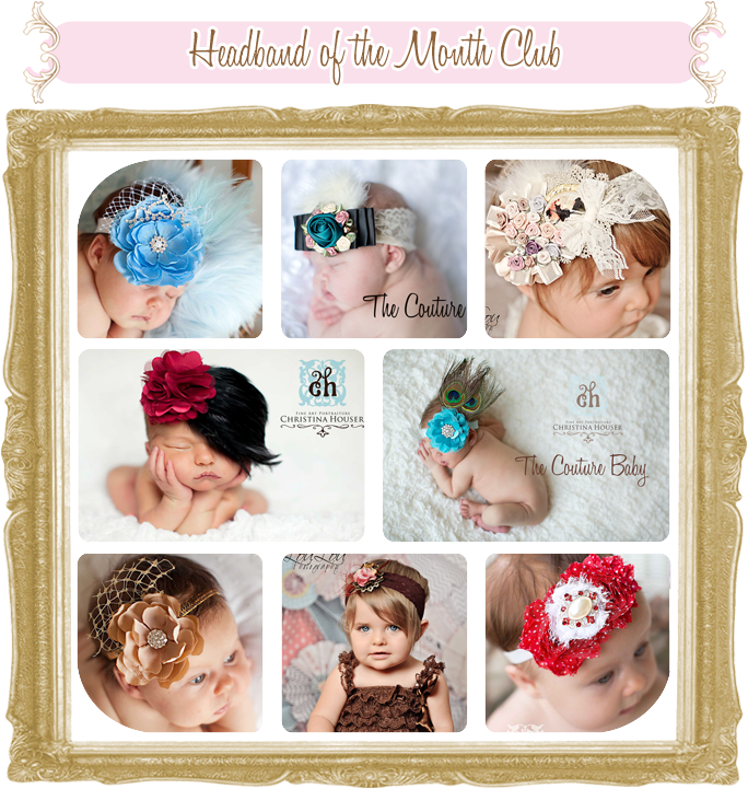 Headband Of The Month Club - Child (702x721), Png Download