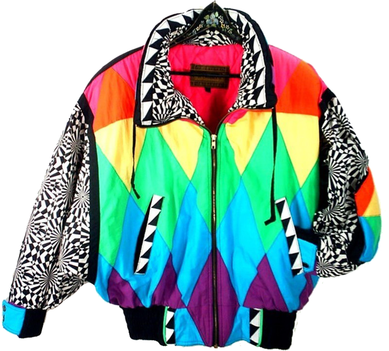 80s/90s Windbreaker Jacket On The Hunt - 90s Windbreaker (832x728), Png Download