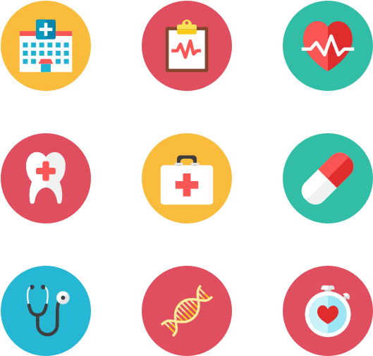 Health Icons Png Clip Royalty Free Stock - Health Icons Png (600x564), Png Download