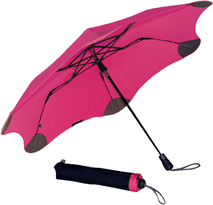 The New Blunt Collapsible Mini Umbrella Xs, Pink-0 - Blunt Xs Metro Umbrella Red (1200x803), Png Download