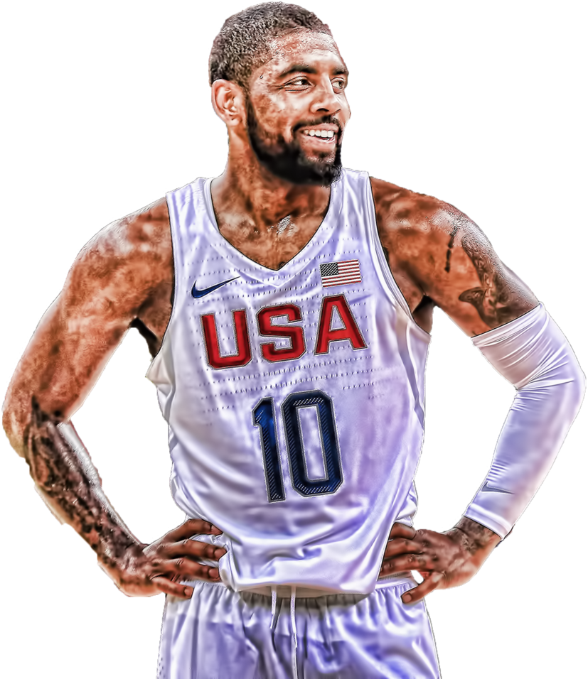 Kyrie Png - Kyrie Irving Team Usa Png (1024x1024), Png Download
