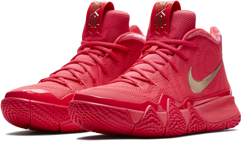 Nike Teamed Up With Facebook Messenger And Its New - Kyrie 4 Red Carpet (1000x1000), Png Download