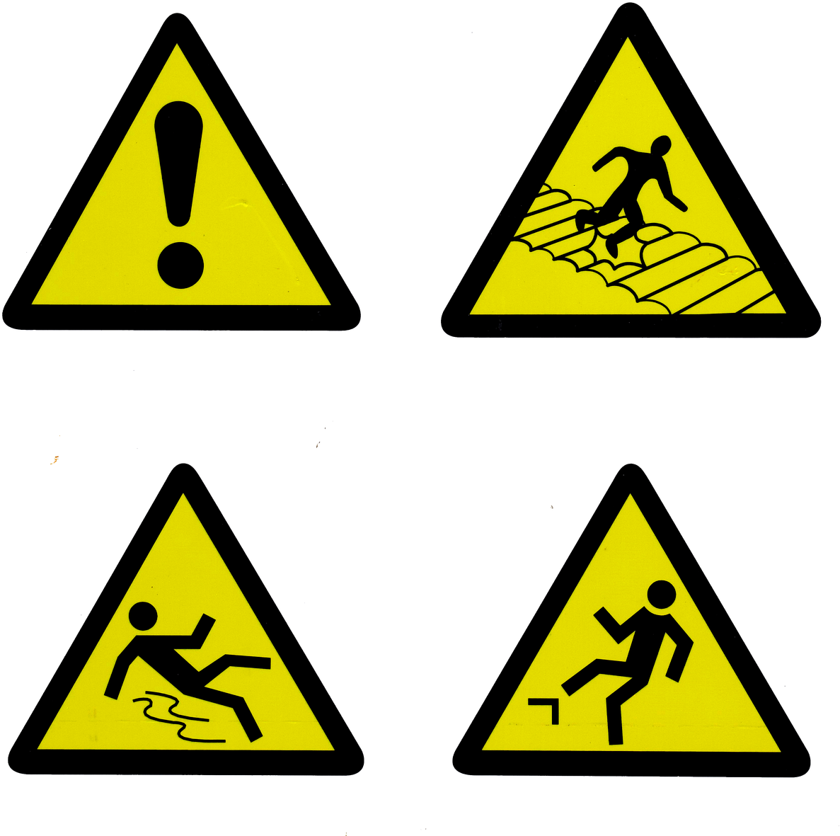 Safety, Signs, Symbol, Danger, Caution, Icon, Warning - Caught In Between Hazard (640x605), Png Download