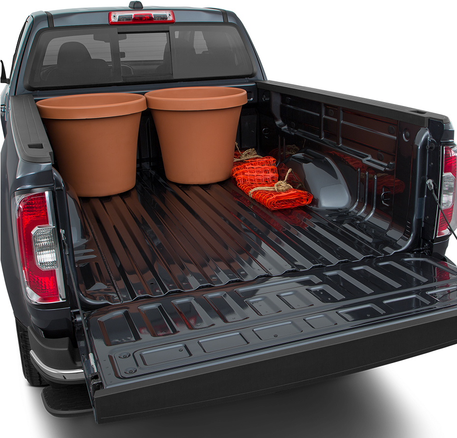 2017 Gmc Canyon Back View - Gmc Sierra (930x930), Png Download