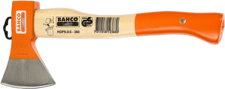 Camping Axe - Bahco Hgps-0.6-360 Camping Axe (800x600), Png Download