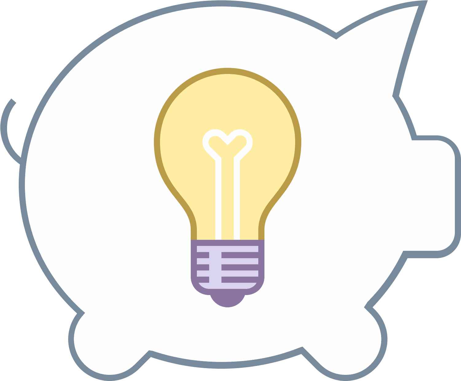 Idea Bank Icon - Icon (1600x1600), Png Download