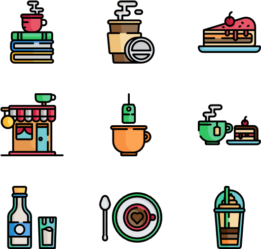 Clipart Coffee Icon - Icon Daily (600x564), Png Download