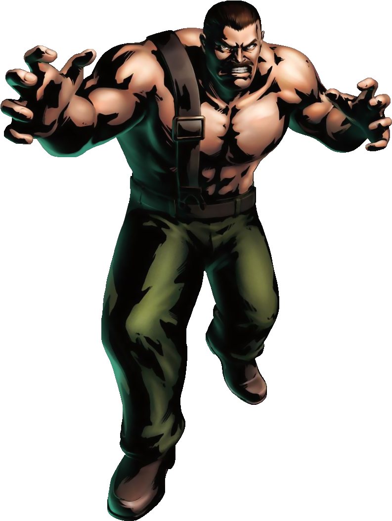 Mike Hagger As He Appears In Marvel Vs Capcom 3 - Capcom Haggar (850x1100), Png Download