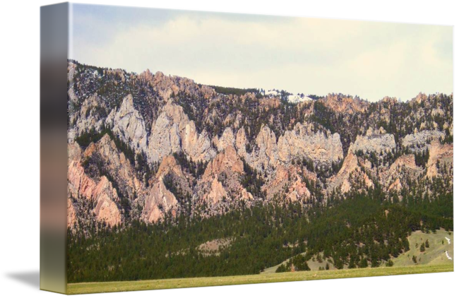 Crazy Woman Canyon Entrance By Connie Modzelewski Png - Crazy Woman Canyon Road (650x422), Png Download