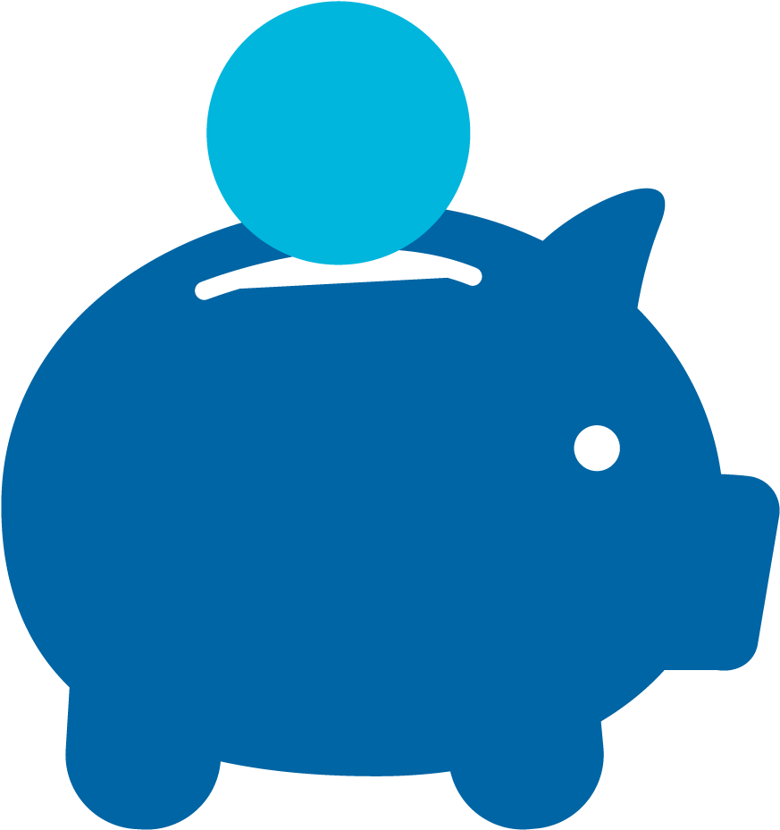 Piggy Bank Png Clipart (1000x1000), Png Download