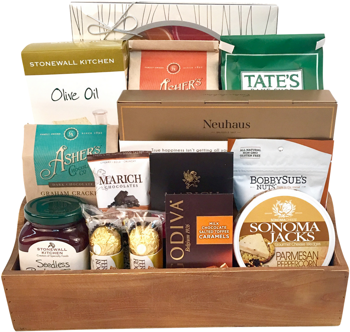 Favorite Gift Baskets Delivers Gifts To Long Island - Sonoma Jacks Cheese Wedges, Gourmet, Parmesan Peppercorn (1200x1200), Png Download