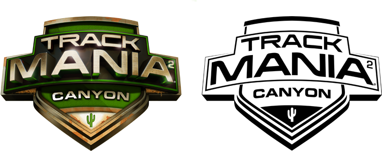 Tm2 Canyon Logo Pack - Trackmania 2 Canyon Logo (804x334), Png Download