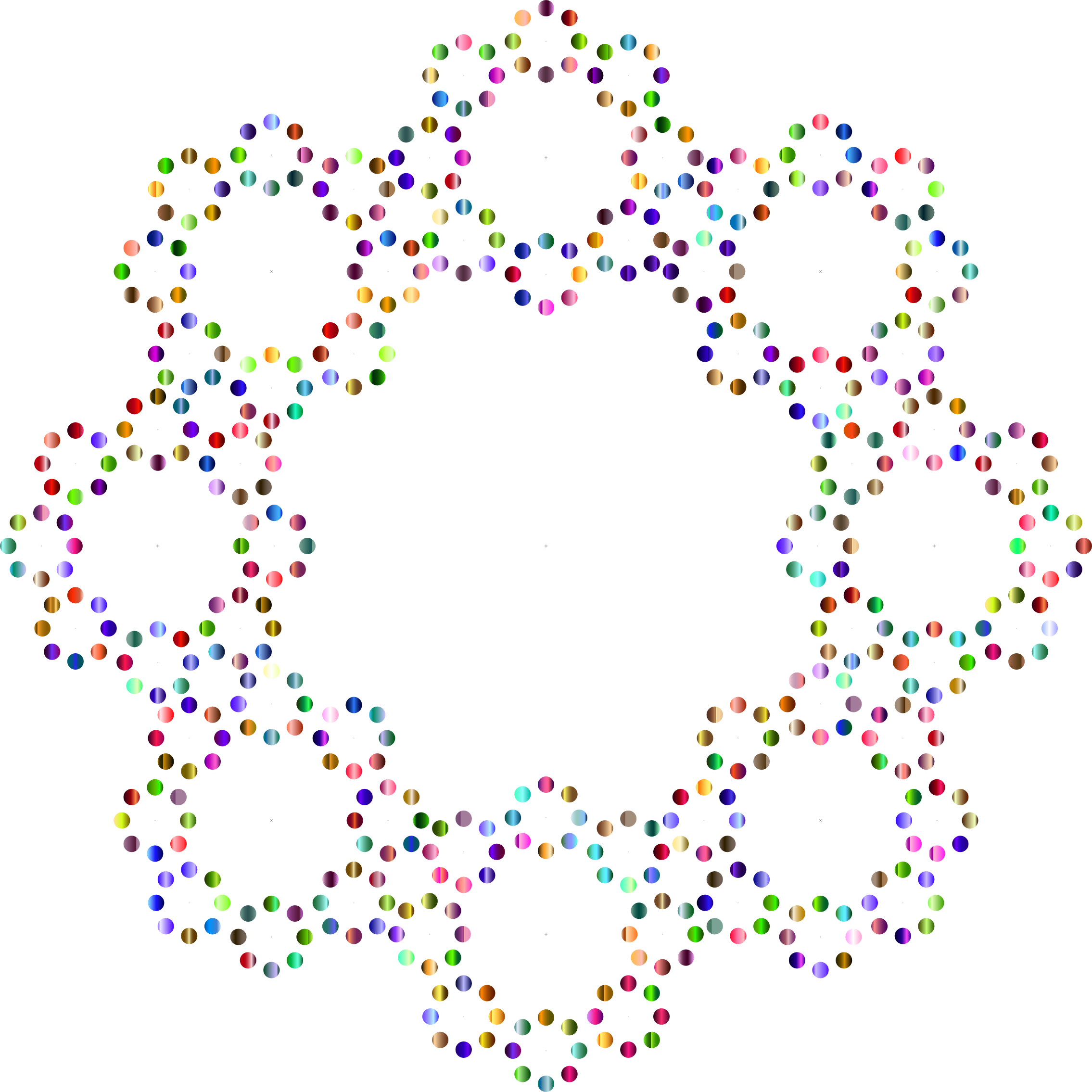 This Free Icons Png Design Of Decorative Circles Frame (2270x2270), Png Download