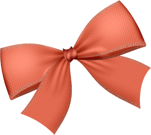 Tape, Ribbons, Orange - Ribbon (499x445), Png Download