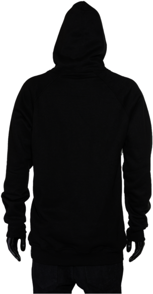 Black Red White - Hoodie (400x600), Png Download