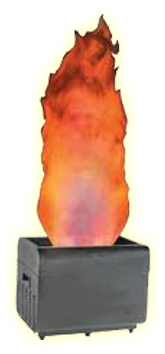 Silk Flame Machine - Flame Machine (436x366), Png Download