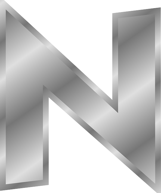 Fire, Silver, Effect, Letter, Letters, Alphabet, Pics - Letter N In Gold (535x640), Png Download