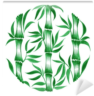 Bamboo Vector Black And White (400x400), Png Download