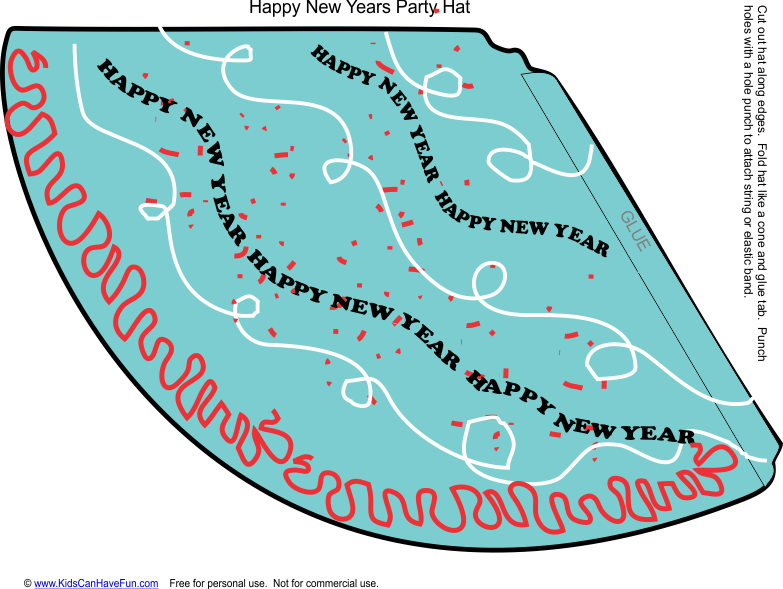 New Years Party Hat - Party (783x589), Png Download