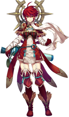 Hinoka Blue Sky Warrior Face - Fire Emblem Heroes Hinoka (340x408), Png Download