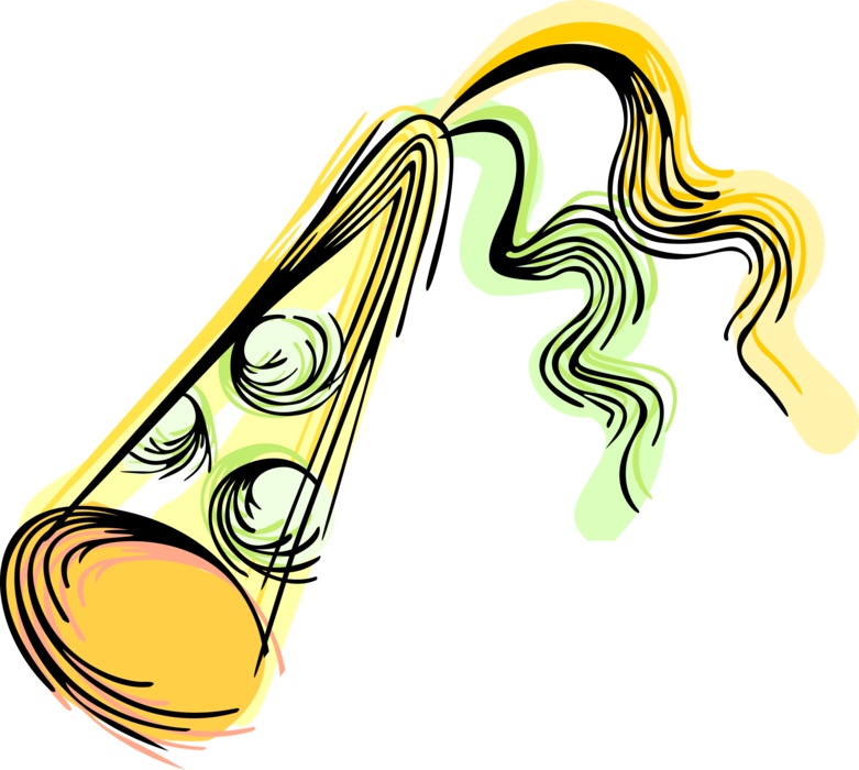 Vector Illustration Of Birthday Party Or New Years (781x700), Png Download