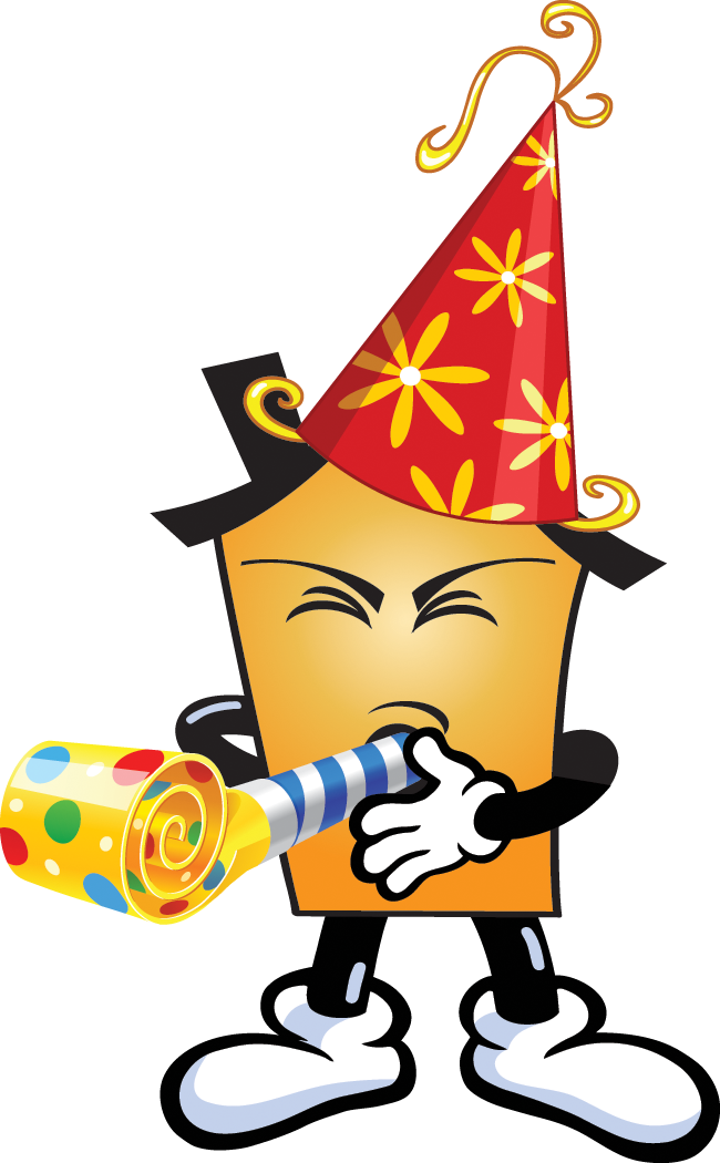 From New Haven County Writes - Party Horn Clip Art (650x1050), Png Download