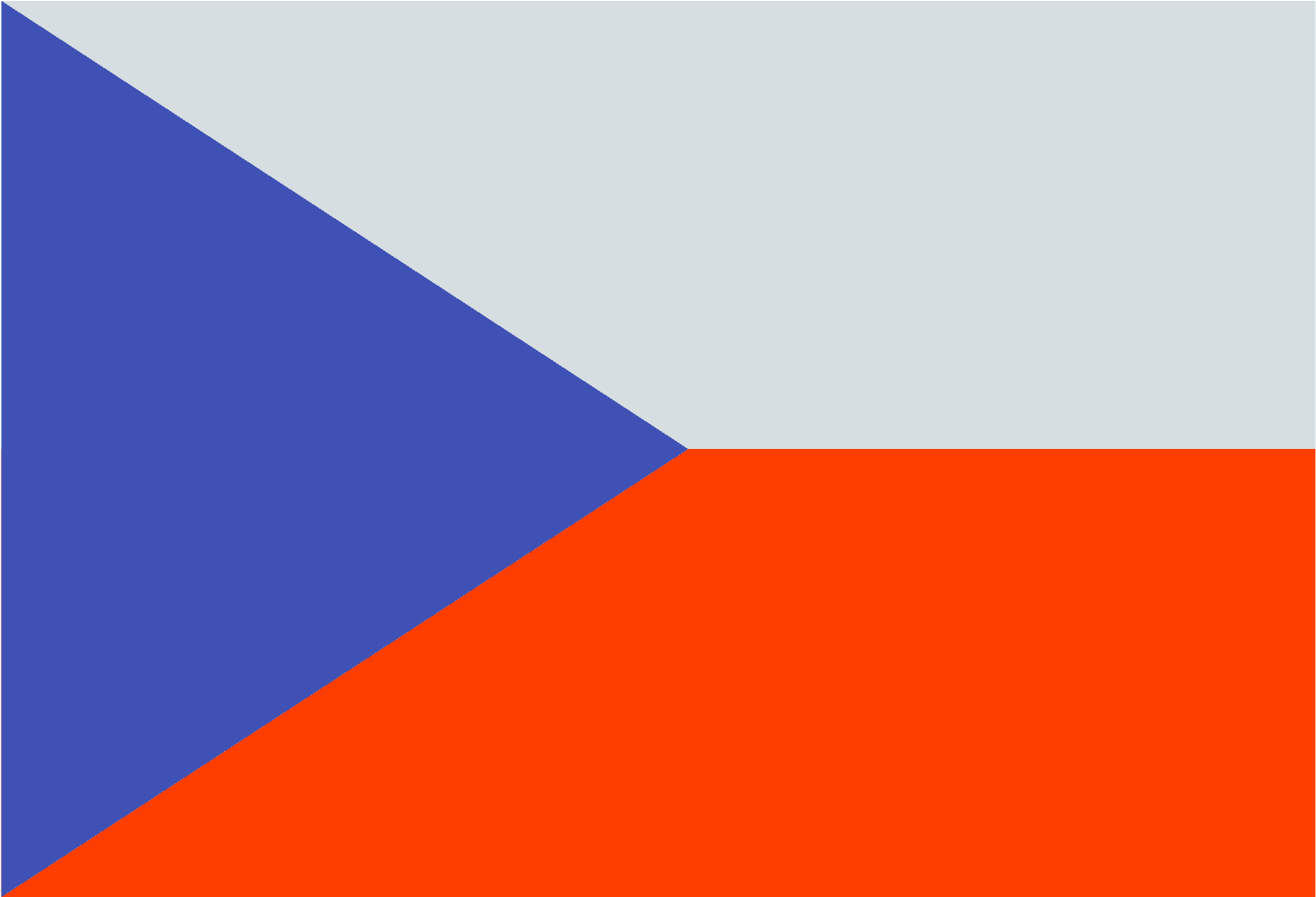 Czech Republic Icon - Flag (1600x1600), Png Download