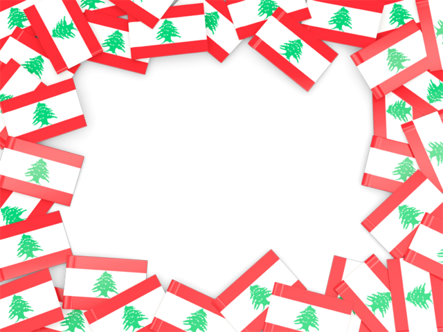 American Flag Icon Png Download - Coat Of Arms Of Lebanon (640x480), Png Download