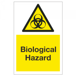 Biohazard Warning Sign (500x300), Png Download