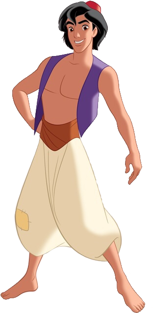 Aladdin Png Free Download - Aladdin Disney (346x639), Png Download