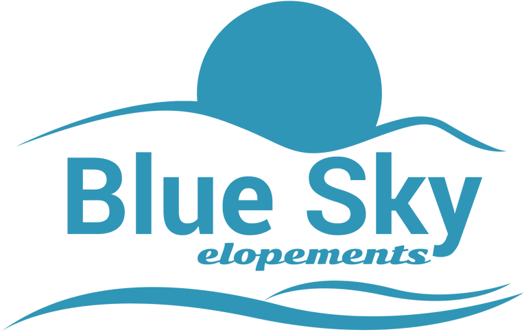 Blue Sky Elopements - Graphic Design (800x530), Png Download