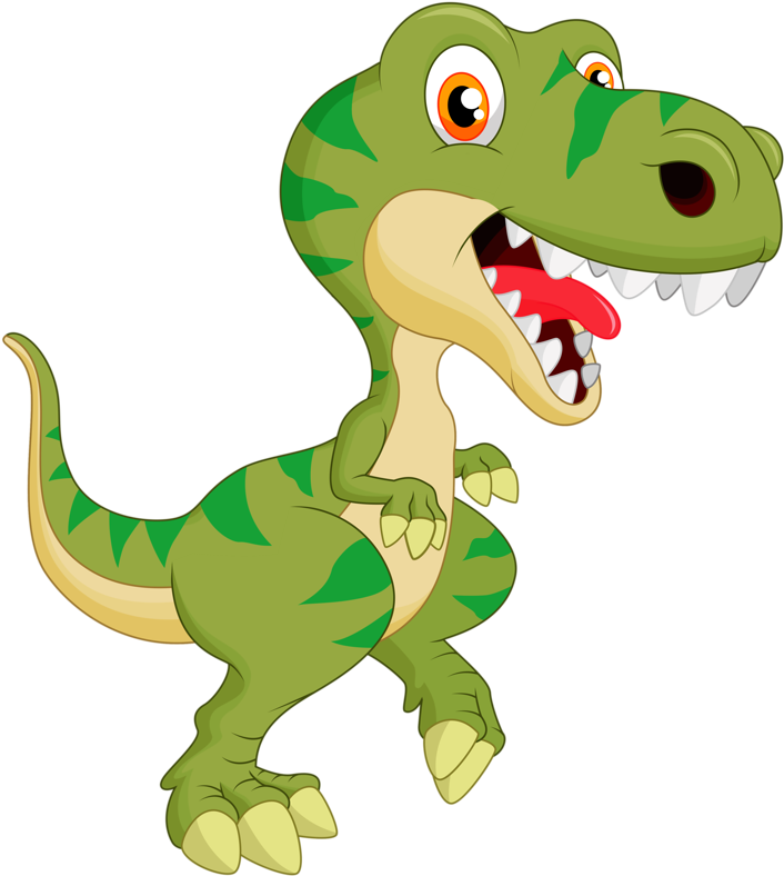Dinossauros Png Personalizados Em - Dinosaur Cartoon (715x800), Png Download