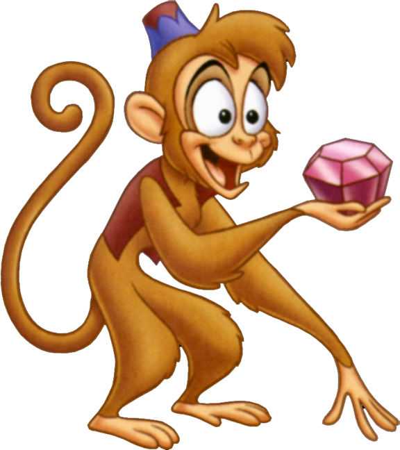 Aladdin Png Clipart Source - Abu Aladdin Clipart (576x648), Png Download