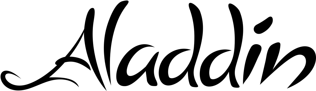 Colouring Pages Aladdin (1200x393), Png Download