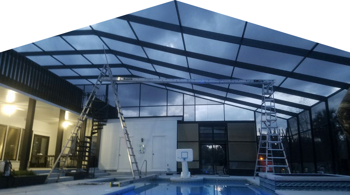Firstly, We Cover The Entire Pool To Avoid Accidental - Painting (1200x670), Png Download