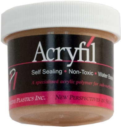 Ipi Acryfil Gold 2oz Acrylic Paint - Cosmetics (500x588), Png Download