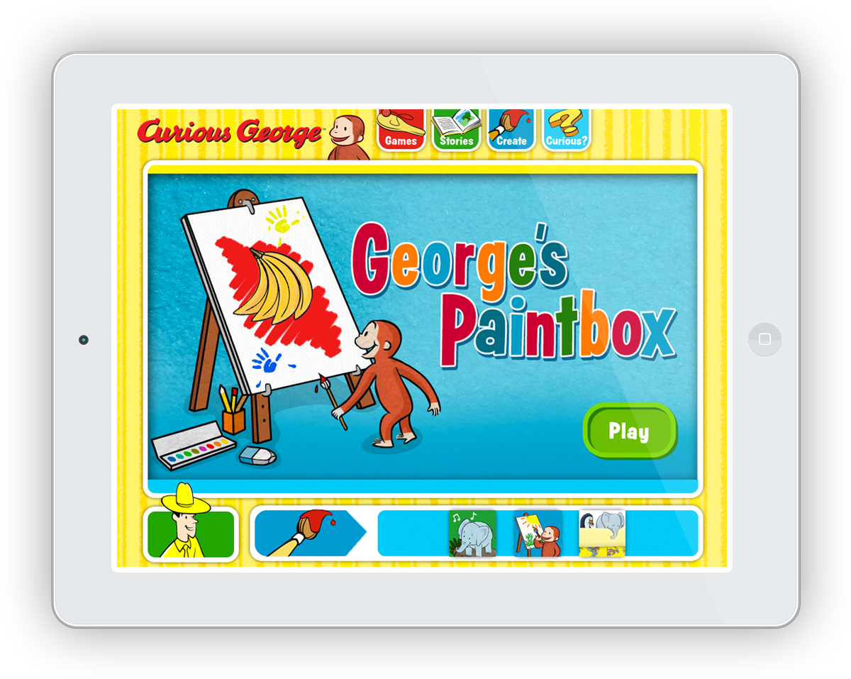 Prev - Curious George (1520x1000), Png Download