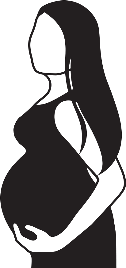 I Think I Might Be Pregnant - Teen Age Pregnancyclipart (1000x1000), Png Download