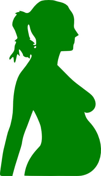 How To Set Use Big Pregnant Lady Clipart (342x598), Png Download